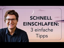 Zzzzz... Schnell Einschlafen: 3 Tipps, die effektiv helfen