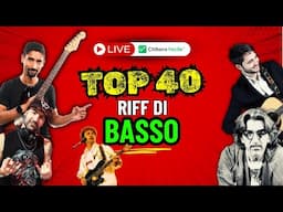 TOP 40 RIFF di BASSO GENIALI che (forse) NON ti aspetti | Spaghetti alla Chitarra 105