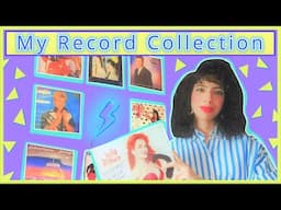 My Record Collection | Mostly 80's Music!