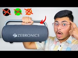 I Try Best Party Speaker | Zeb Axon 100 Speaker | Best BT Speaker Under