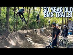 50 Year Old BMX Trails! - Coasters BMX Trails History & Tour