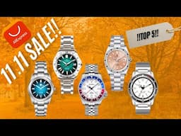 5 more AMAZING AliExpress 11.11 sale watches!