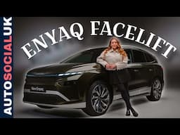 First Look: 2025 Skoda Enyaq Facelift | New Features & Changes Revealed! AD