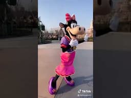 Happy Lunar New Year from and Clarabelle Cow in Shanghai Disneyland