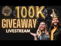 100K Subscriber GIVEAWAY Livestream + Q & A