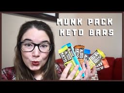 MUNK PACK KETO BAR TASTE TEST