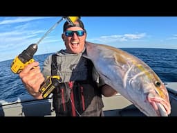 The Fastest Way to Reel in Fish? Cordless Drill Hack Tested!