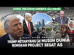 Dunia Melawan PROJECT SESAT Amerika untuk GAZA!! Trump dan Netanhayu Resmi jd Musuh Dunia