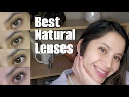 BEST Natural Colored Contacts For Brown Eyes | Kilalaeye Contacts Review