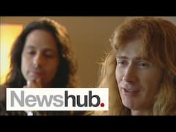 Megadeth interview - Sam Hayes' first ever 3 News story | Newshub