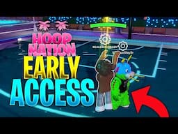 They Gave Me EARLY ACCESS To Hoop Nation 2...(Roblox)