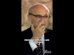 FROM: People In Congress (Milton Friedman Speaks: Money and Inflation (B1230)) #shorts #shortsvideo