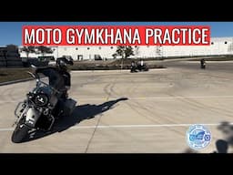 Watch As We Blaze Through This Moto GymKhana Practice Session