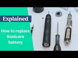 How to replace a Philips Sonicare battery (Series 5300/5500/6100/6500/7100)