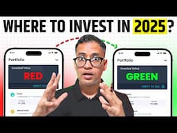 Where To Invest in 2025? (Stocks, Gold, Mutual Funds??) - Investing Strategy For 2025 - Rahul Jain