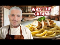 Watch an Italian Chef Go Wild Over Viral Marry Me Chicken Pasta!