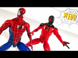 MARVEL LEGENDS Spider-Verse SPIDER-MAN & SCARLET SPIDER Action Figure Review