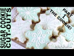 GLUTEN FREE SUGAR COOKIES RECIPE ( Soft !) BEST Gluten-Free Sugar Cookie Cutouts Roll-outs Christmas