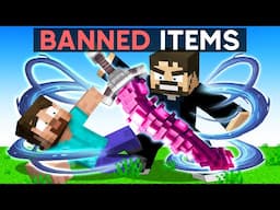 Using BANNED Items in Minecraft