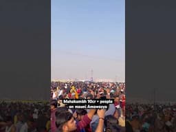 “I Witnessed It! The Biggest Crowd in History’ 🙏🏻 Mahakumbh 2025