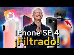 ATENCIÓN⚠️ TODO Filtrado del iPhone SE 4 2025 📲 FECHA INMINENTE, Precio, Características...