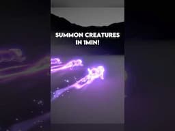 Summon Creatures in 1min! #unity #gamedev #gaming #tutorial #vfx