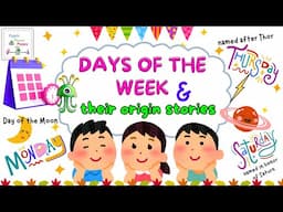 Days Of The Week And Their Orgin Stories | Mythological Stories For Kids | Best Learning Video