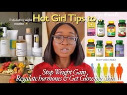 WHY YOUR SKIN IS NOT GLOWING ! | How to Stop hormonal imbalance, Weight Gain & Poor Hygiene