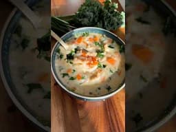 Plant-Based Orzo Chicken Soup