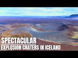 Hverfjall Explosion Crater in North Iceland And The Lunar Landing Training Area in 1968