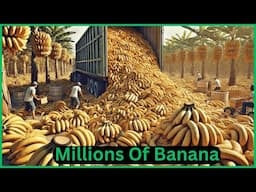 Banana Farming and  Planting Techniques | Banana Chips Production Process