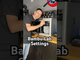 Bambu Lab AIRPLANE Printer Settings ✈️