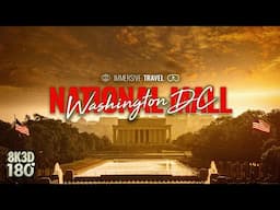 Washington DC National Mall in 3D 180 | VR Timelapse Film for Quest 3 & Vision Pro