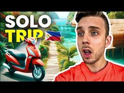 I Traveled SOLO on a Scooter through Palawan, Philippines 🇵🇭 (INSANE EXPERIENCE)