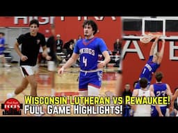 Wisconsin Lutheran vs Pewaukee Round One! State Champs Bounce Back!