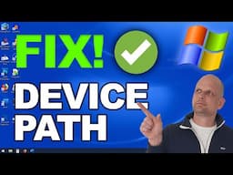 FIX CANNOT ACCESS SPECIFIED DEVICE PATH OR FILE