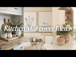 NEW HOME KITCHEN DIY DESIGN IDEAS | Modern & Budget Friendly | Best Amazon Luxury Kitchen Designs