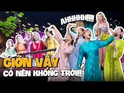 Con gái út MisThy chụp ảnh Tết cùng hai họ. Chị đẹp Minh Hằng, Tóc Tiên,...gửi tín hiệu cầu cứu vì!?