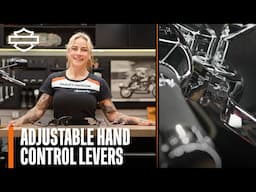 Harley-Davidson Adjustable Hand Control Levers Overview