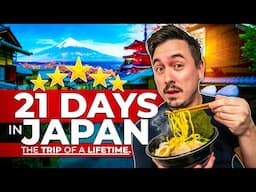 How to Spend 21 Days in JAPAN 🇯🇵 The Ultimate Travel Itinerary