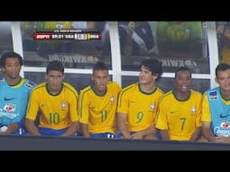 Neymar's First Game For Brazil In 2010