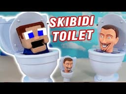 Skibidi Toilet TOYS - Flush Puppet Steve! Noooo!!