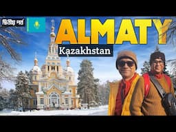 বরফে ঢাকা হিমশীতল আলমাটি তে ঠান্ডায় কাবু | Almaty first day | Ascension Cathedral | Part 2