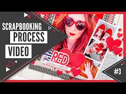 Scrapbooking Process Video #3 | One-page Scrapbook Layout with a Taylor Swift Eras Tour Theme