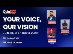 CoinDCX Open House 2025: What's in this year for Crypto?