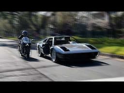 Sacamos el Ferrari con Motor de Kawasaki H2R a las calles de México 🔥