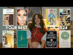 YOUR Favorite Books of the Year!! (that's right, ranking my SUBSCRIBER’S favorite books of 2024!!!)