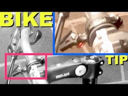 HOW TO Fit a Bike Light on a Handlebar? Tip Of the Day!