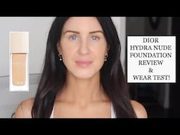 NEW DIOR HYDRA NUDE FOUNDATION REVIEW! Best Game-Changing Skin Tint?