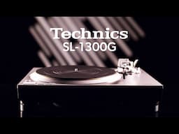 Technics SL-1300G direct-drive turntable | Crutchfield